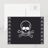 Skull Briefkaart (Voorkant / Achterkant)