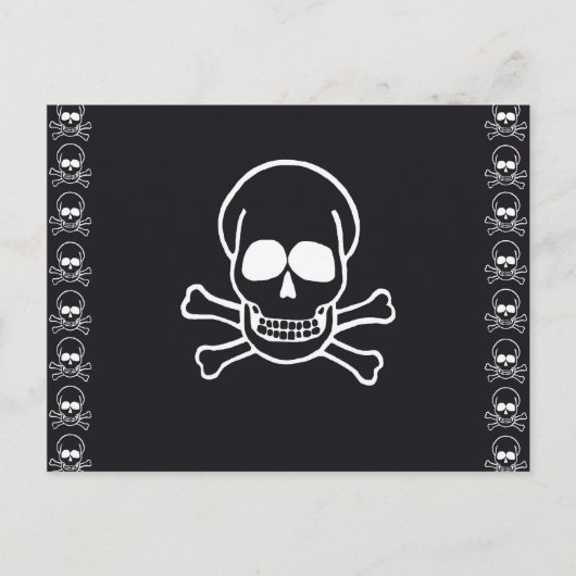 Skull Briefkaart (Voorkant)