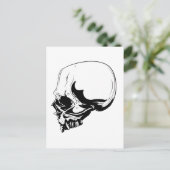 Skull Briefkaart (Staand voorkant)