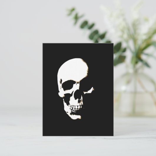 Skull Briefkaart (Staand voorkant)