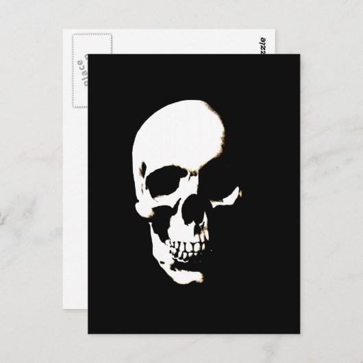 Skull Briefkaart (Voorkant / Achterkant)