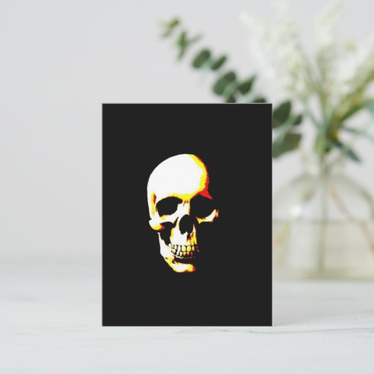 Skull Briefkaart (Staand voorkant)