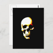 Skull Briefkaart (Voorkant / Achterkant)