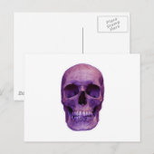 Skull Briefkaart (Voorkant / Achterkant)