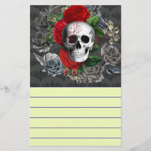 Skull Briefpapier (Voorkant)