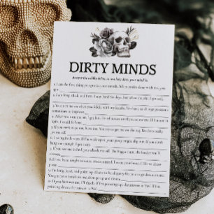 Skull bruid of Die Bachelorette spel Dirty Minds Kaart