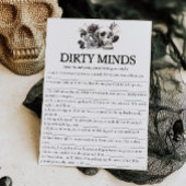 Skull bruid of Die Bachelorette spel Dirty Minds Kaart