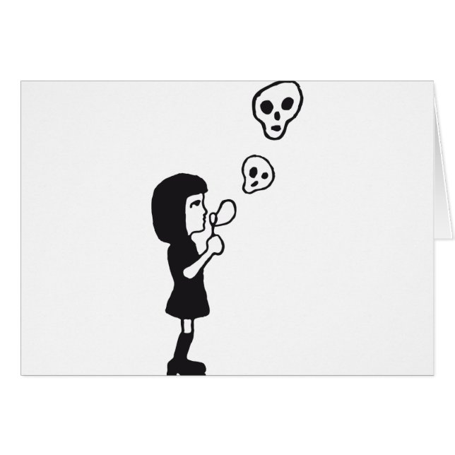 skull bubbles (Voorkant Horizontaal)