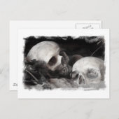 Skull Buddies Briefkaart (Voorkant / Achterkant)