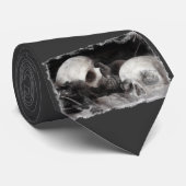 Skull Buddies Stropdas (Opgerold)
