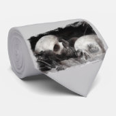 Skull Buddies Stropdas (Opgerold)