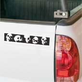 skull bumpersticker (Op Truck)