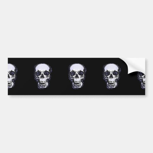 Skull Bumpersticker (Voorkant)