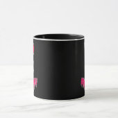 Skull Bunny – Dark Easter Art - caneca Mok (Midden)