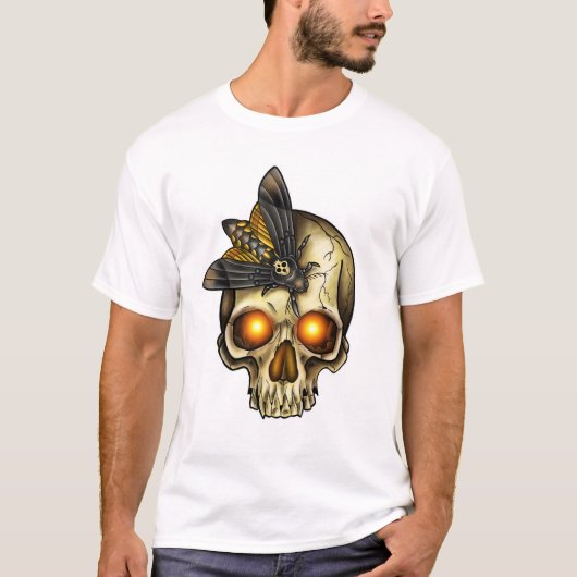 Skull Butterfly T-shirt (Voorkant)