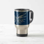 Skull Butterfly Travel Mug Reisbeker (Voorkant rechts)