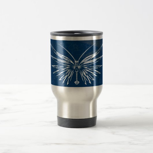 Skull Butterfly Travel Mug Reisbeker (Center)