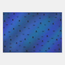 Skull cadeau papier set