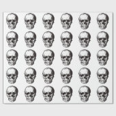 Skull Cadeaupapier (Vlak)