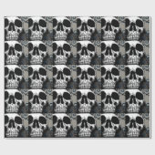 Skull Cadeaupapier (Vlak)