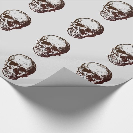 Skull Cadeaupapier (Hoek)