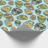 Skull Cadeaupapier (Hoek)