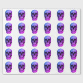 Skull Cadeaupapier (Vlak)