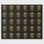 Skull Cadeaupapier (Vlak)