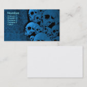 Skull, CALAVERA Visitekaartje (Voorkant / Achterkant)