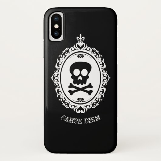 Skull Cameo Case-Mate iPhone Case (Achterkant)