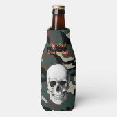 Skull Camo Flesjeskoeler (Fles Voorkant)