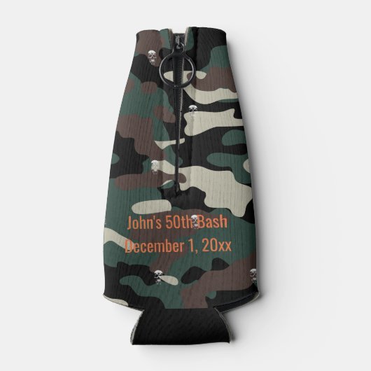 Skull Camo Flesjeskoeler (Achterkant)