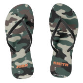 Skull Camo Teenslippers (Voetbed)