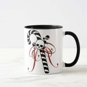 Skull Candy Cane Mok