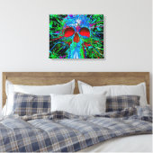 Skull Canvas Afdruk (Insitu (Slaapkamer))