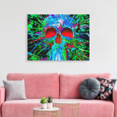 Skull Canvas Afdruk (Insitu (Woonkamer))