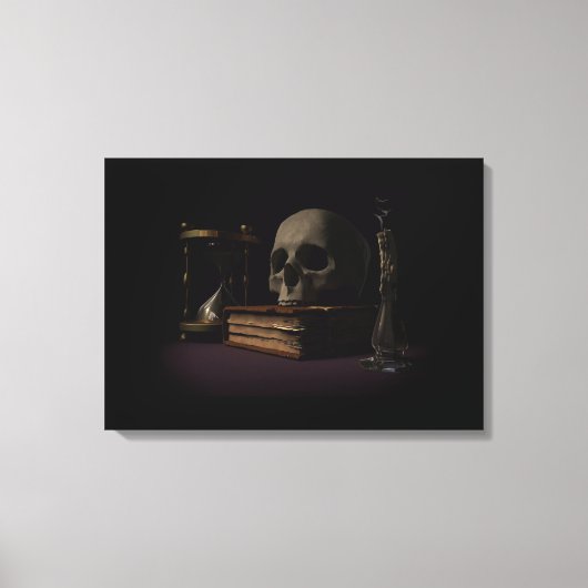 Skull Canvas Afdruk (Voorkant)