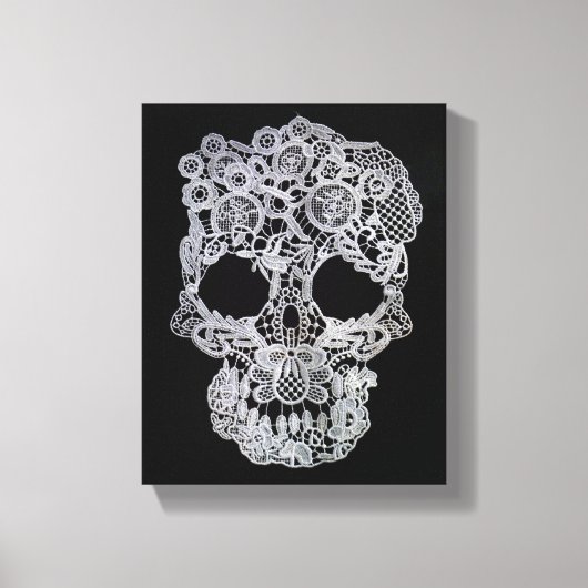 Skull canvas afdruk (Voorkant)