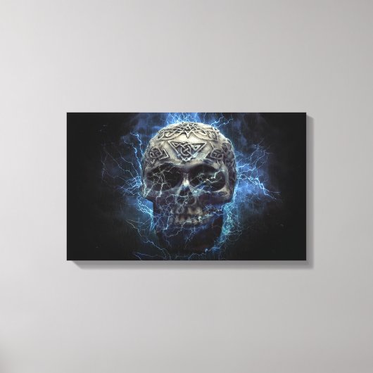 Skull Canvas Afdruk (Voorkant)