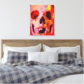 Skull Canvas Afdruk (Insitu (Slaapkamer))