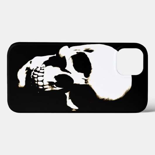 Skull Case-Mate iPhone Case (Achterkant (horizontaal))
