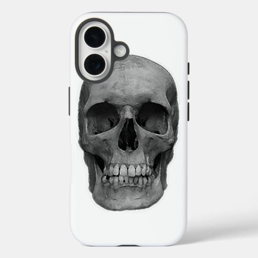 Skull Case-Mate iPhone Case (Achterkant)