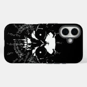 Skull Case-Mate iPhone Case (Achterkant (horizontaal))