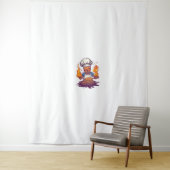 Skull Chef Madness - Grappig Kook Skelet Wandkleed (In situ)