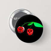 Skull Cherries Button (Voorkant /achterkant)