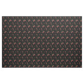 Skull Cherry Fabric Stof (Yard (91,4 cm))