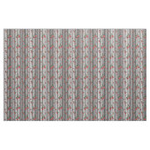 Skull Cherry Fabric - strepen Stof (Yard (91,4 cm))