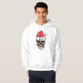 Skull Christmas Lights Hoodie (Voorkant volledig)