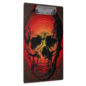Skull Clipboard Klembord (Rechts)