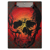 Skull Clipboard Klembord (Voorkant)